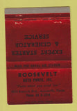 Matchbook Cover - Roosevelt Auto Parts Jacksonville FL 40 Strike