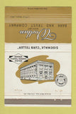 Matchbook Cover - Worthen Bank and Trust Little Rock AR WEAR 40 Strike