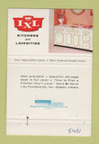 Matchbook Cover - Wisconsin Window United Merrill WI IXL Kitchens 40 Strike