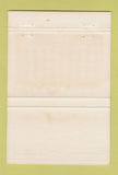 Matchbook Cover - Winnfield's First Federal Savings Winnfield LA 40 Strike