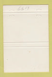 Matchbook Cover - Wilson Dowhole Oil Well Alice Bay City Odessa TX 40 Strike