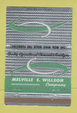 Matchbook Cover - Melvin Willson Company Mewco Fresno CA fertilizer 40 Strike