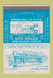 Matchbook Cover - Western Ranchman Cheyenne WY Levis Jeans 40 Strike