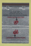 Matchbook Cover - Western Litho Plate St Louis MO 40 Strike