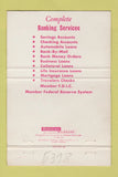 Matchbook Cover - First National Bank Hermansville MI 40 Strike