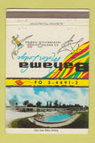 Matchbook Cover - Bahama Motor Lodge Jacksonville FL 40 Strike