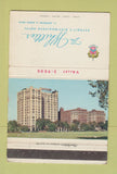 Matchbook Cover - The Whittier Hotel Detroit MI 40 Strike