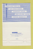 Matchbook Cover - Zaback Funeral Home Ashtabula OH 40 Strike
