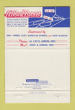 Matchbook Cover - Fettrow Village London OH 40 Strike