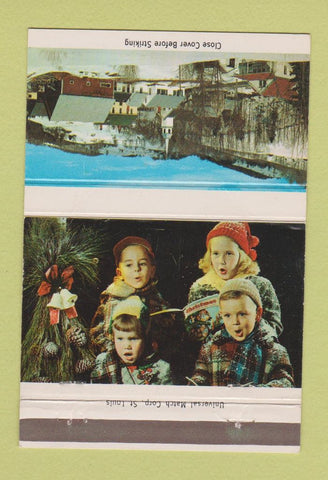 Matchbook Cover - Leicester Package Liquor Christmas WEAR 40 Strike