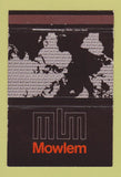 Matchbook Cover - Mowlem Construction Brantford Middlesex 40 Strike