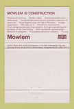 Matchbook Cover - Mowlem Construction Brantford Middlesex 40 Strike