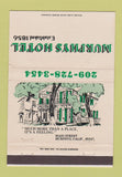 Matchbook Cover - Murphys Hotel Murphys CA 40 Strike