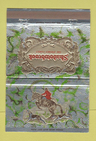 Matchbook Cover - Shadowbrook Shrewsbury NJ 40 Strike