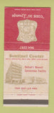 Matchbook Cover - Sentinel Center Detroit MI Convention 30 Strike