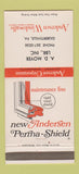 Matchbook Cover - Andersen Windows AD Moyer Gilbertsville PA 30 Strike