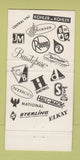 Matchbook Cover - Warner Plumbing Heating Supply Denver Colorado 30 Strike