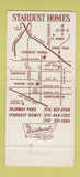 Matchbook Cover - Stardust Homes Robert Grant Buena Park CA 30 Strike