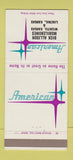 Matchbook Cover - American Mobile Homes Trailers Wichita Liberal KS 30 Strike