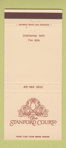 Matchbook Cover - Stanford Court San Francisco CA 30 Strike