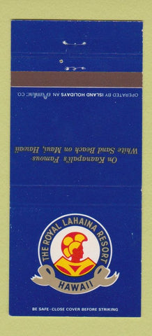 Matchbook Cover - Royal Lahaina Resort Hawaii 30 Strike
