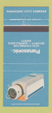Matchbook Cover - Panasonic Security Camera Surveillance Secaucus NJ 30 Strike