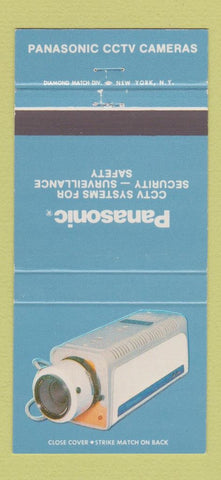 Matchbook Cover - Panasonic Security Camera Surveillance Secaucus NJ 30 Strike