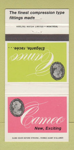 Matchbook Cover - Cameo Compression Fittings faucet  30 Strike