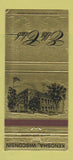 Matchbook Cover - Elks Club Kenosha WI 30 Strike