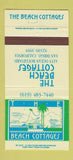 Matchbook Cover - The Beach Cottages San Diego CA 30 Strike