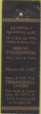 Matchbook Cover - Tremainsville Tavern Toledo? OH
