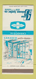 Matchbook Cover - Crane Johnson Lumber Caradco Patio Doors Fargo ND 30 Strike