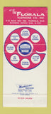 Matchbook Cover - Florala Telephone Company Florala AL 30 Strike