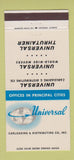 Matchbook Cover - Universal Carloading  30 Strike
