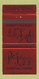 Matchbook Cover - Page Four Cocktail Lounge Los Angeles CA 30 Strike