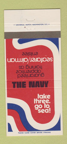 Matchbook Cover - Navy Recruiting 30 Strike