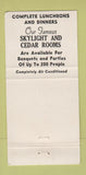 Matchbook Cover - Worwa's Cafe Minneapolis MN WEAR 30 Strike