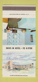 Matchbook Cover - Drive In Hotel New York City 30 Strike