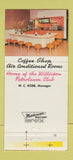 Matchbook Cover - Plainsman Hotel Williston ND 30 Strike