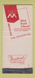 Matchbook Cover - Basco Milwaukee Gas WI WEAR 30 Strike