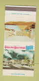 Matchbook Cover - Carolina Hollywood Motel Hollywood CA 30 Strike