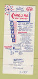 Matchbook Cover - Carolina Hollywood Motel Hollywood CA 30 Strike