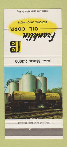 Matchbook Cover - Franklin Oil Corp Bedford OH 30 Strike