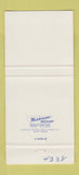 Matchbook Cover - Cavalier Motel Detroit MI 30 Strike