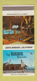 Matchbook Cover - Harbor Restaurant Santa Barbara CA 30 Strike