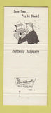 Matchbook Cover - Valparaiso Bank and Trust FL 30 Strike