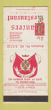 Matchbook Cover - Lancers Restaurant Anaheim CA Disneyland ref WEAR 30 Strike