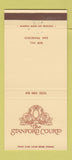 Matchbook Cover - Stanford Court San Francisco CA 30 Strike