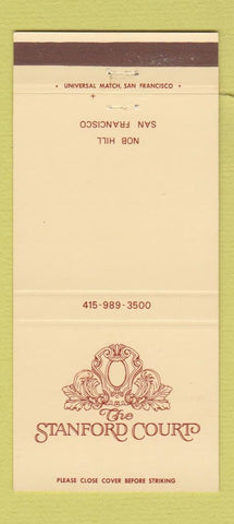 Matchbook Cover - Stanford Court San Francisco CA 30 Strike