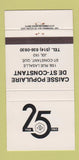 Matchbook Cover - Caisse Populaire De St Constant QC 1983 30 Strike